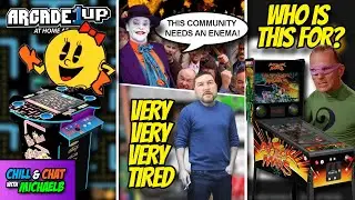 Arcade1Up Ms. Pac-Man Galaga Pub Table, AtGames ALP 4K Premium Starter & Community Negativity