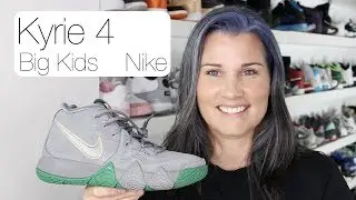 Kyrie 4 Big Kids Basketball shoe review and comparison to the Men's shoe