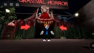 Escape the Carnival of Horror Obby! Roblox full walkthrough gameplay 