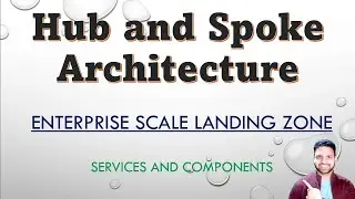 Hub and Spoke Enterprise-Scale Landing Zone Networking | Whiteboard Design & Setup Explained