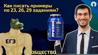 Как писать примеры (19) на ЕГЭ по обществознанию?