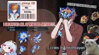 The Pain of Artifact Rolling || Genshin Impact 原神