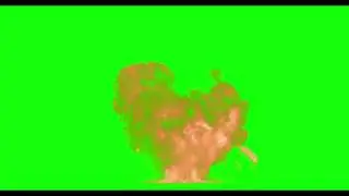 GREEN SCREEN 4k Combust Explode 13 EASY TO EDIT by BF Studio