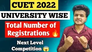 DU Admission 2022 Update 🔥|| Record Breaking CUET Registrations 😱