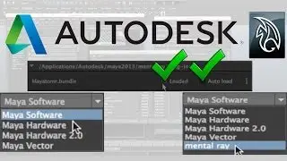 Tutorial Como Activar Metal Ray en Autodesk Maya