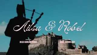 Ailsa & Robel. Edinburgh City. Destination Wedding Teaser.