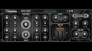 Reason 12 Combinator: Quad Osc drone/synth
