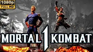 MK1 *HOMELANDER* GAMEPLAY TRAILER!! (FERRA AS KAMEO) 1080p 60 FPS (MORTAL KOMBAT 1) REACTION