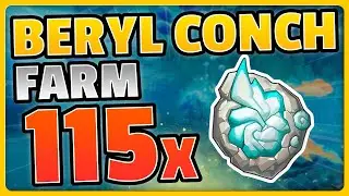 ALL BERYL CONCH in Fontaine !  (SPEEDRUN ROUTE) | Genshin Impact