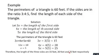 Ratio and Proportion Word Problems / if more less divdes and pf less more divides- math's