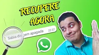 Como RECUPERAR TODAS as Mensagens e Conversas Apagadas do WhatsApp