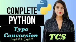 Type Conversion,Type Casting ✨🐍 | Implicit Type Conversion & Explicit Type Conversion in Python 🐍