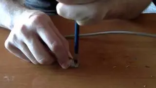 Как заменить коннектор RJ 45 джек в интернет кабеле