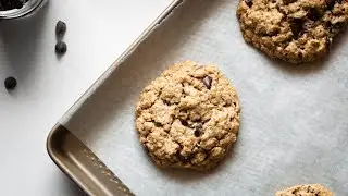 Oatmeal Chocolate Chips Cookies | Vegan & Gluten-Free