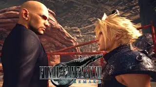 Final Fantasy VII Remake Intergrade - Cloud vs Rude | Intense Boss Battle