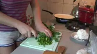 Как приготовить пирог со шпинатом. How to make Spinach Pie.
