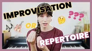 🎹 THE BALLET PIANIST 👯‍♀️ Improvisation or repertoire???