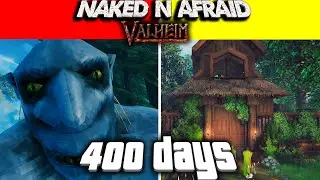 Valheim Building - A Village Civilization 400 Days Players Simulate Naked and Afraid