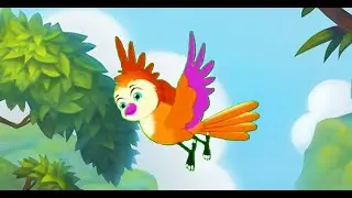 Flying bird/cartoon flying bird/green screen bird/tuni flying bird/cartoon bird/no copyright/free