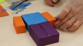 Делаем Стива  - туловище из картона