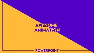 Make Awesome Text Animation Powerpoint || Powerpoint Tutorial