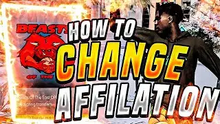 How To Change Affiliations In NBA 2K22 Next Gen | How To Switch Affiliations In The City NBA 2K22