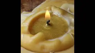 Interesting Candle Wax Flow & Smoke Lighting Trick