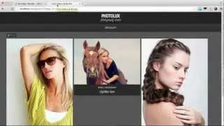 Photolux WordPress Theme : Creating Grid Gallery
