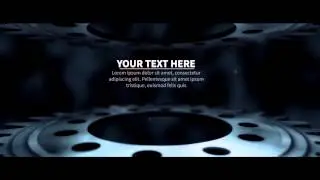 Gear and Cog Animation After Effect and Motion Graphics | Innovation - Motivational Opening Title