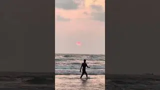 Sunset view at Cox’sbazar #coxsbazar #sunset #sunsetview #beachsunset #beach #largestbeachintheworld