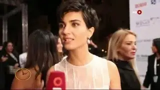 Tuba Büyüküstün in DIFF 2015 - Al Sharqiya TV Reportage