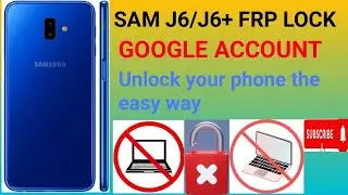 Samsung  j6 Plus frp bypass without PC/Samsung j6 Plus Google account remove/Samsung j6 Plus unlock