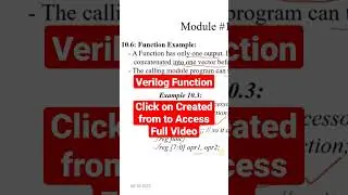 #verilog
