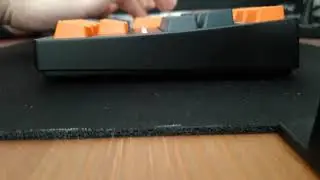 Typing on Lioncast LK20 with Kailh Speed Copper and Tai Hao Carbon ABS