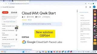 Cloud IAM: Qwik Start #GSP064 lab short solution || gsp064 lab solution || #googlecloud #gcp #arcade