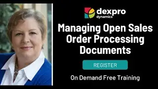 Managing Open Sales Order Processing Documents from GP using Power BI
