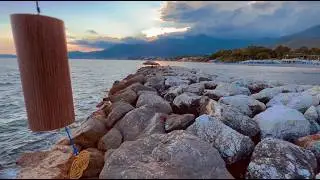 Unlock Your 3rd Eye with Soothing Wind Chimes at Sunset 🪷 | Deep Relaxation & Higher Self Connection