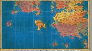 Fantasy Map Simulator - 10min Timelapse
