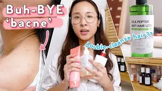 Shower With Me 💦 Hair, Scalp, Body-Acne & Nighttime Routine ✨