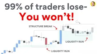 Outsmart 99% of Traders: Master Structure Breaks & Liquidity Runs for Winning Trades!