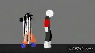 Goku vs jiren stick nodes(primeira versão)