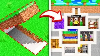 COME COSTRUIRE una BASE MODERNA SEGRETA in MINECRAFT