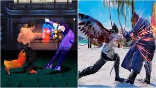 Evolution of Jin Kazama's Demon's Paw (1997-2024)