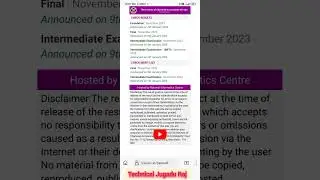 ca foundation result date dec 2023 