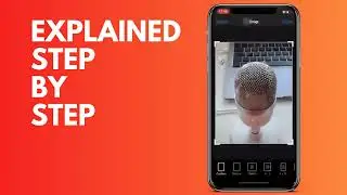 How to blur the background of a photo on iPhone