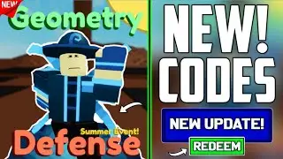 ALL NEW! CODES✅GEOMETRY DEFENSE ROBLOX CODES 2023 - GEOMETRY DEFENSE CODES 2023