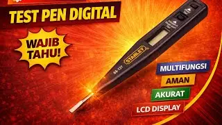 CAN DETECT DC-AC VOLTAGE! HOW TO USE THE DIGITAL VOLTAGE TESTER STANLEY