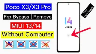 Poco x3/x3 pro frp bypass Without pc || Poco x3 pro remove google lock