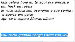 hack de robux roblox mais prova desativem o anti virus