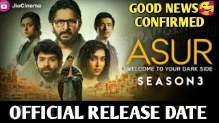 Asur Season 3 Update | Asur Season 3 Release Update | Asur 3 Trailor | Asur 3 Update on Jio Cinema